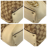 Gucci Tote Bag 169945 GG canvas, leather beige Abby Newbritt Women