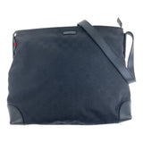 Gucci Shoulder Bag 308930 GG canvas, leather black Crossbody Shoulder Bag Unisex Sherry line Women