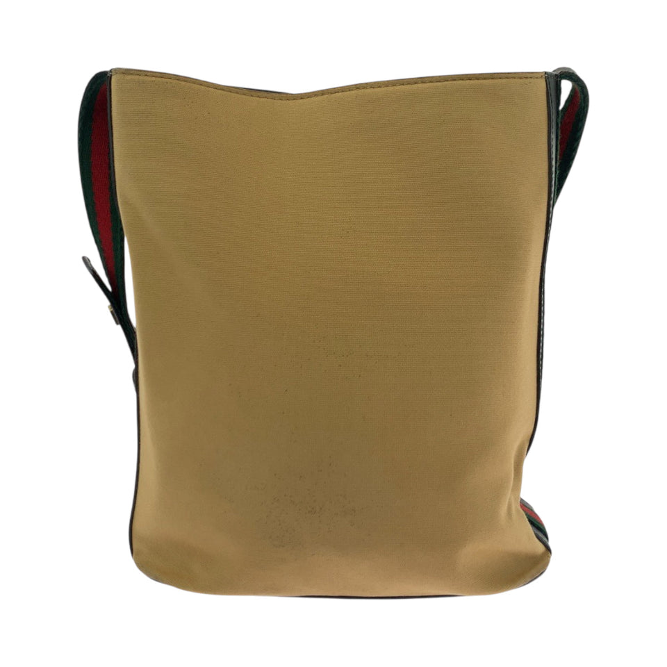 Gucci Shoulder Bag 001 4286 canvas Camel Brown Gold Metal Shoulder Bag Shoulder Bag Sherry line Women