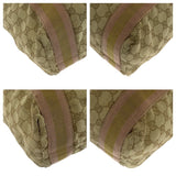 Gucci Tote Bag 189669 GG canvas Beige gold pink Tote Bag Shoulder Bag Sherry line Women