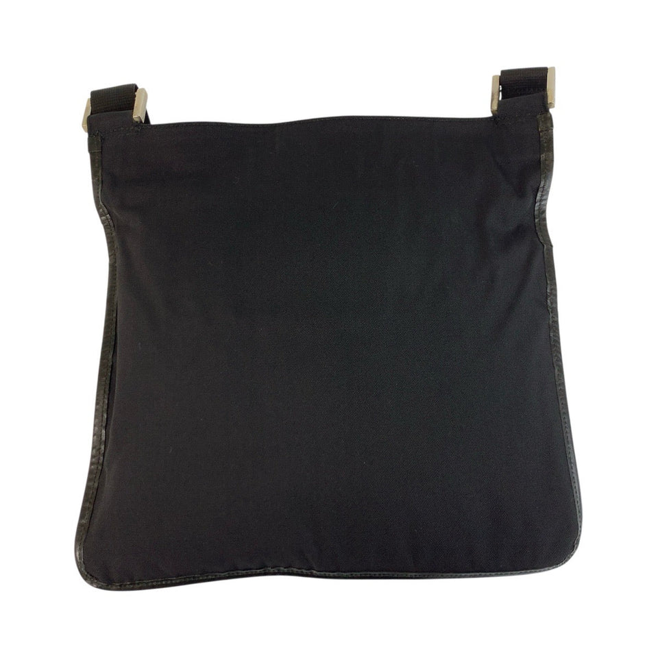 Gucci Shoulder Bag 019 0335 Nylon, Leather black Shoulder Bag Messenger bag mens