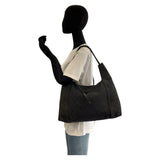 Gucci Shoulder Bag 101292 GG canvas, leather black Women
