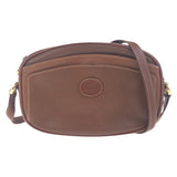 Gucci Shoulder Bag 007 113 0155 leather Brown Gold Metal Old Gucci Women