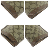 Gucci Clutch bag 89 01 002 GG Supreme Canvas Beige Brown Red Green Clutch bag business bag Old Gucci Shelly Line Women