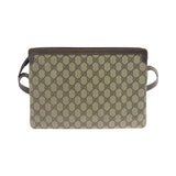 Gucci Shoulder Bag 001 16 4085 GG Supreme Canvas Beige Brown Gold Metal Shoulder Bag Shoulder Bag Old Gucci Shelly Line Women