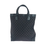 Gucci Tote Bag 002 1141 GG canvas black Tote Bag Shoulder Bag Women