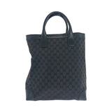 Gucci Tote Bag 002 1141 GG canvas black Tote Bag Shoulder Bag Women