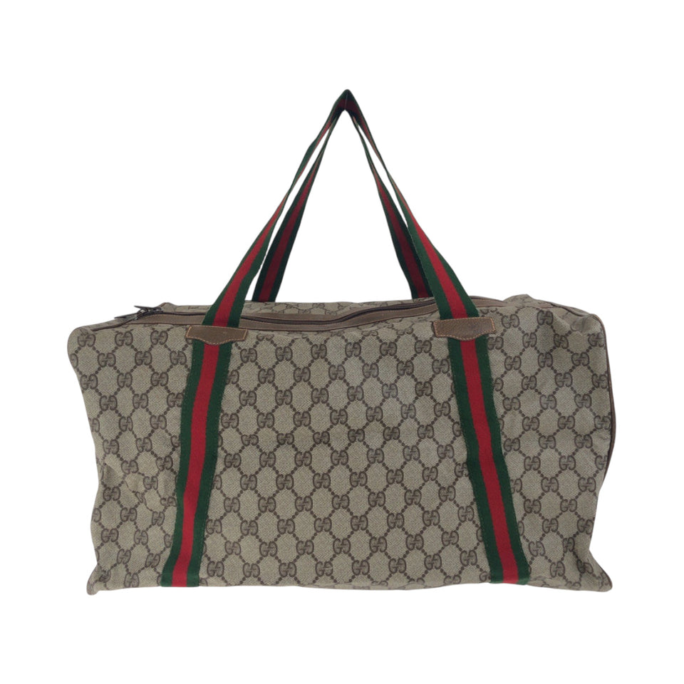 Gucci Boston Duffel bag 012 404 0282 GG Supreme Canvas multicolor Old Gucci Shelly Line