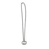 Gucci Necklace SV925 Silver Silver Interlocking