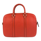 Gucci Business bag 344357 leather Red Gold Metal Business bag Briefcase Unisex Diamante mens