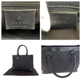 Gucci Tote Bag 002 1119 GG canvas, leather Black black Tote Bag Shoulder Bag Women