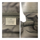 Gucci Business bag 246410 Nylon Black SilverMetal Sherry line