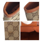 Gucci Tote Bag 120840 GG canvas Beige Brown SilverMetal