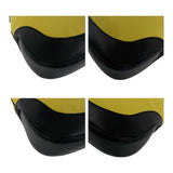 Gucci Shoulder Bag 001 3306 canvas Yellow Black SilverMetal Jackie