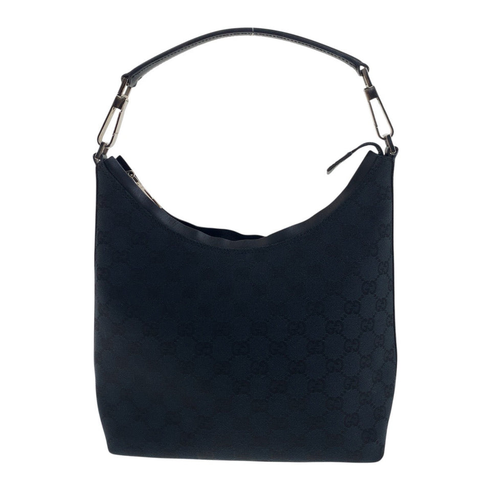 Gucci Shoulder Bag 000 0602 GG canvas black