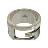 Gucci Ring Silver925 Silver Branded G 17