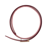 Gucci belt 037 1766 1429 leather Red G buckle
