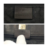 Gucci Tote Bag 73983 canvas Black SilverMetal Sherry line