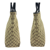 Gucci Tote Bag 002 1098 GG canvas Beige Brown Gold Metal