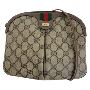 Gucci Shoulder Bag 904 02 047 GG Supreme Canvas Beige multicolor Old Gucci Shelly Line