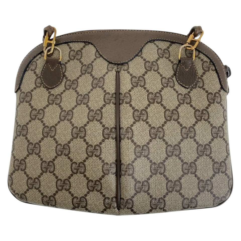 Gucci Shoulder Bag 904 02 047 GG Supreme Canvas Beige multicolor Old Gucci Shelly Line