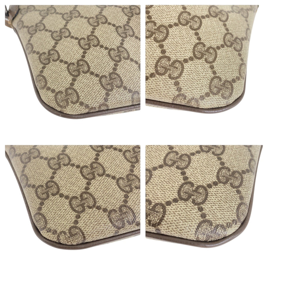 Gucci Shoulder Bag 904 02 047 GG Supreme Canvas Beige multicolor Old Gucci Shelly Line