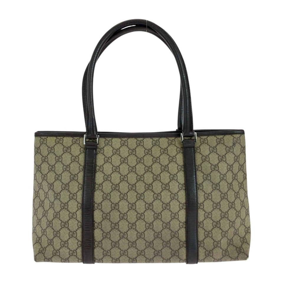 Gucci Tote Bag 114595 GG Supreme Canvas beige