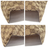 Gucci Tote Bag 31244 GG canvas Beige Brown SilverMetal