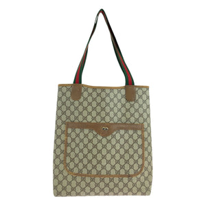 Gucci Tote Bag 39.02.003 GG Supreme Canvas beige Sherry line