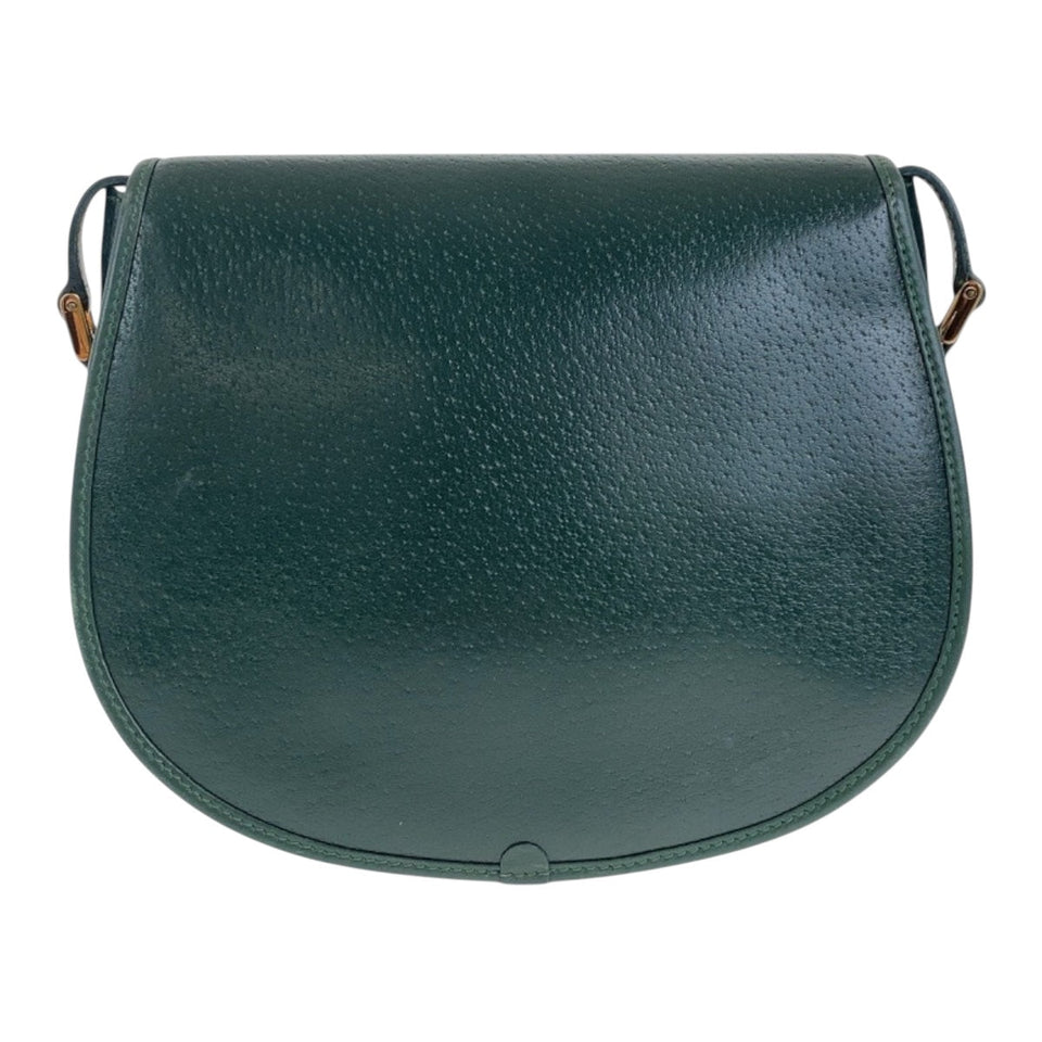 Gucci Shoulder Bag 007 261 0074 leather green Old Gucci