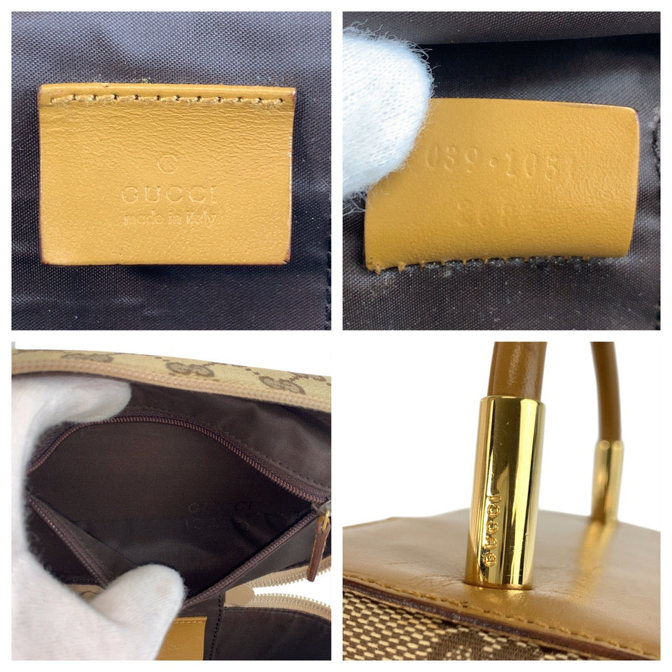 Gucci Handbag 039 1051 GG canvas beige