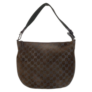 Gucci Shoulder Bag 001 1206 GG canvas Brown