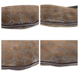 Gucci Shoulder Bag 001 1206 GG canvas Brown