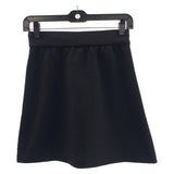 Gucci skirt 655183 cotton black black white Embossed GG pattern Jersey jacquard XXS