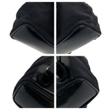 Gucci Backpack 003 1998 0030 leather Black SilverMetal Bamboo
