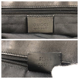 Gucci Tote Bag 31243 GG canvas Black SilverMetal