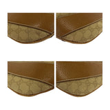 Gucci Shoulder Bag 124357 GG canvas Beige Camel SilverMetal
