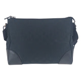 Gucci Shoulder Bag 114273 GG canvas Black SilverMetal