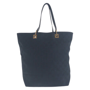 Gucci Tote Bag 002 1098 GG canvas Black GoldMetal