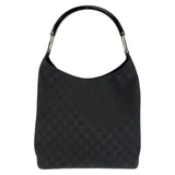 Gucci Shoulder Bag 001 3752 GG canvas Black SilverMetal