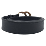 Gucci belt 414516 AP00T leather black GG Marmont