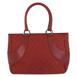 Gucci Tote Bag 113011 GG canvas Red