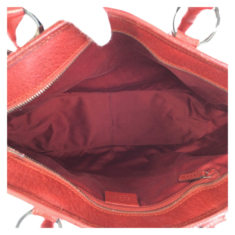 Gucci Tote Bag 113011 GG canvas Red