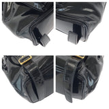 Gucci Backpack 003 2850 0030 Patent leather Black GoldMetal Bamboo