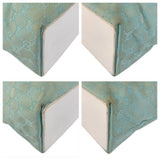 Gucci Tote Bag 002 1098 GG canvas Mint Light Blue Gold Metal