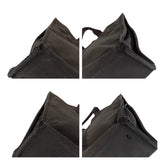 Hermes Tote Bag canvas Grey SilverMetal Her Line MM