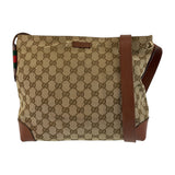 Gucci Shoulder Bag 337598 GG canvas Beige brown
