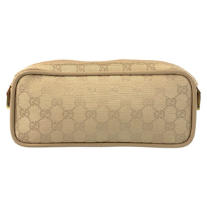 Gucci Shoulder Bag 92728 GG canvas Beige Gold Metal