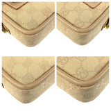 Gucci Shoulder Bag 92728 GG canvas Beige Gold Metal