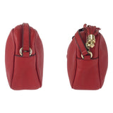 Gucci Shoulder Bag 308364 leather Red Gold Metal Soho Tassel